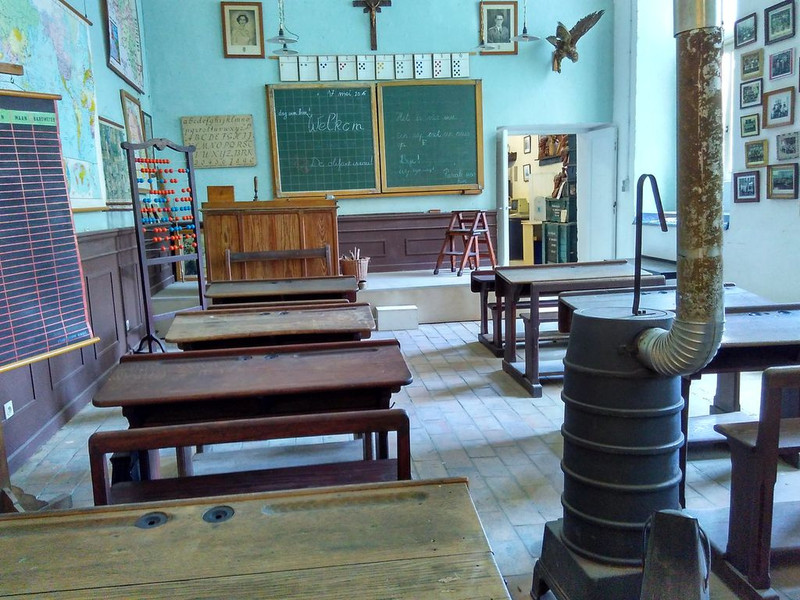 Egy régi osztályterem