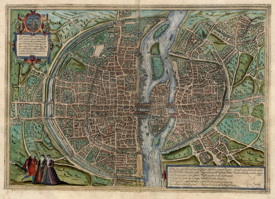 Országos Széchényi Könyvtár: Párizs (Lutetia) a XVI–XVII. század fordulóján (Civitates Orbis 