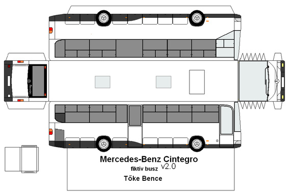 TD-makett: Mercedes Cintegro v2.0