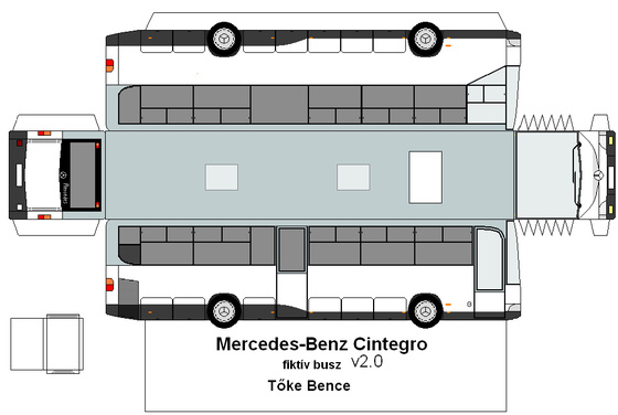 TD-makett: Mercedes Cintegro v2.0