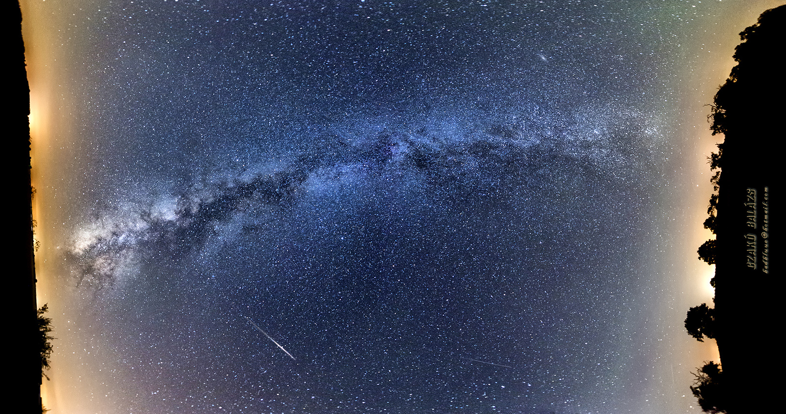 Czakó Balázs Fotográfia: Milky Way 6 Pic Pano CzB