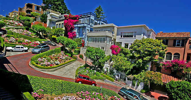 Lombard Street San Francisco USA 1