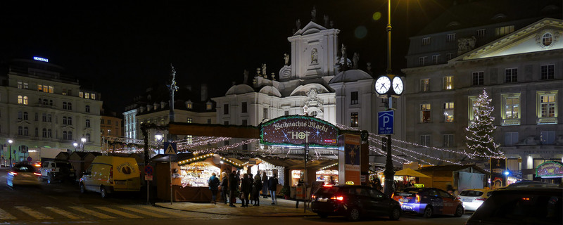 Bécs - weihnachten Markt Am Hoh