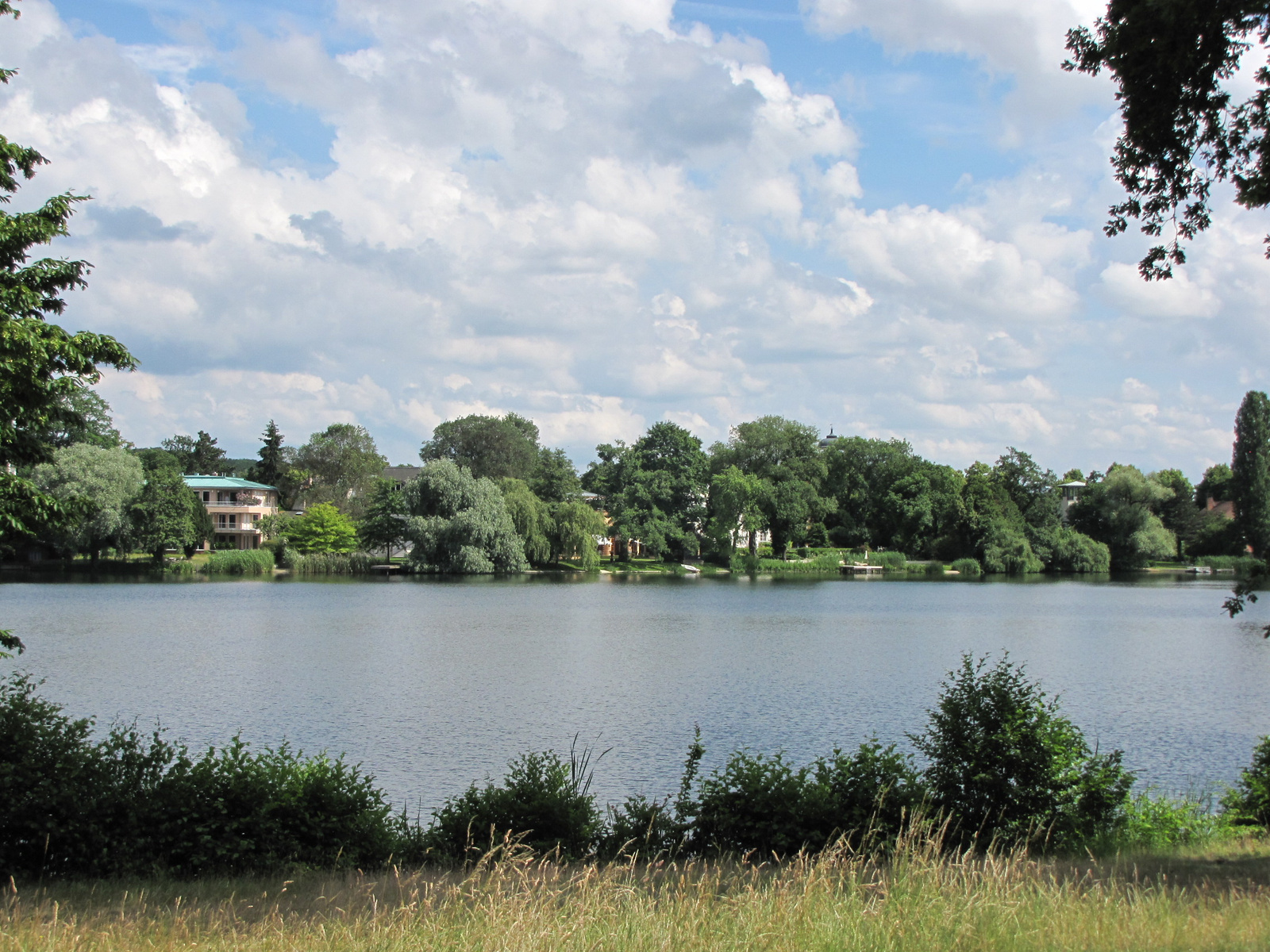 Potsdam, Neuer Garten - Cecilienhof, a Havel folyó, SzG3