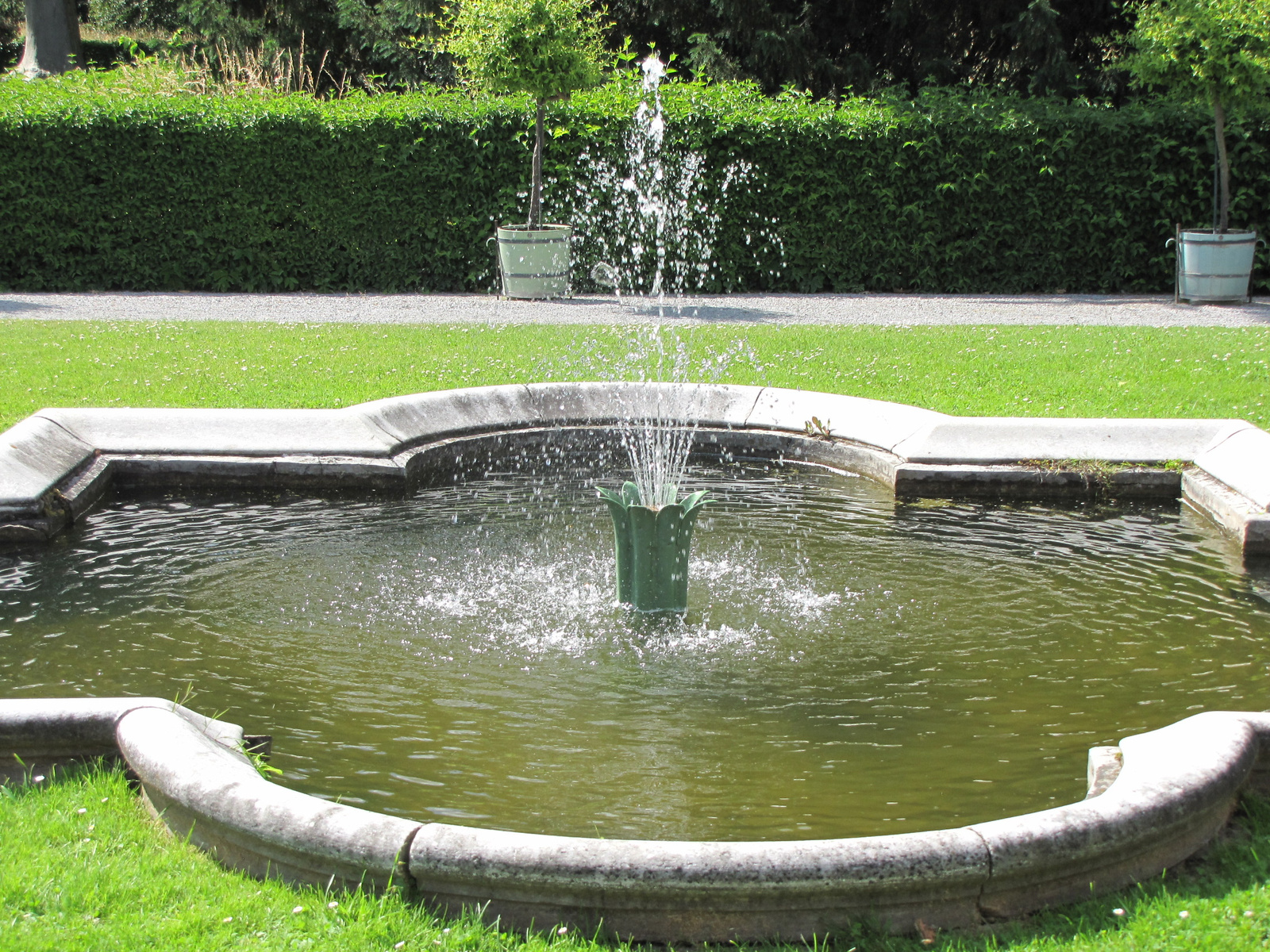 Potsdam, Neuer Garten - Cecilienhof, Marmorpalais kertje, SzG3