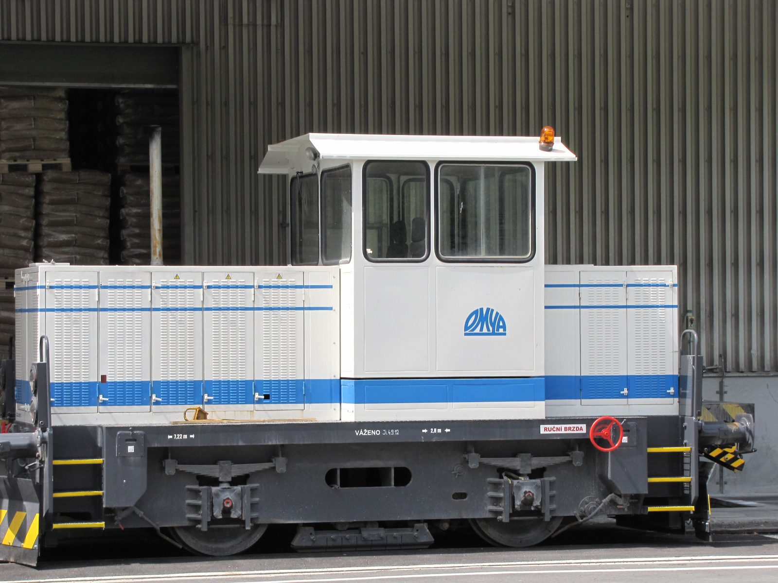 Omya CZ s.r.o. ipari diesel mozdony, SzG3