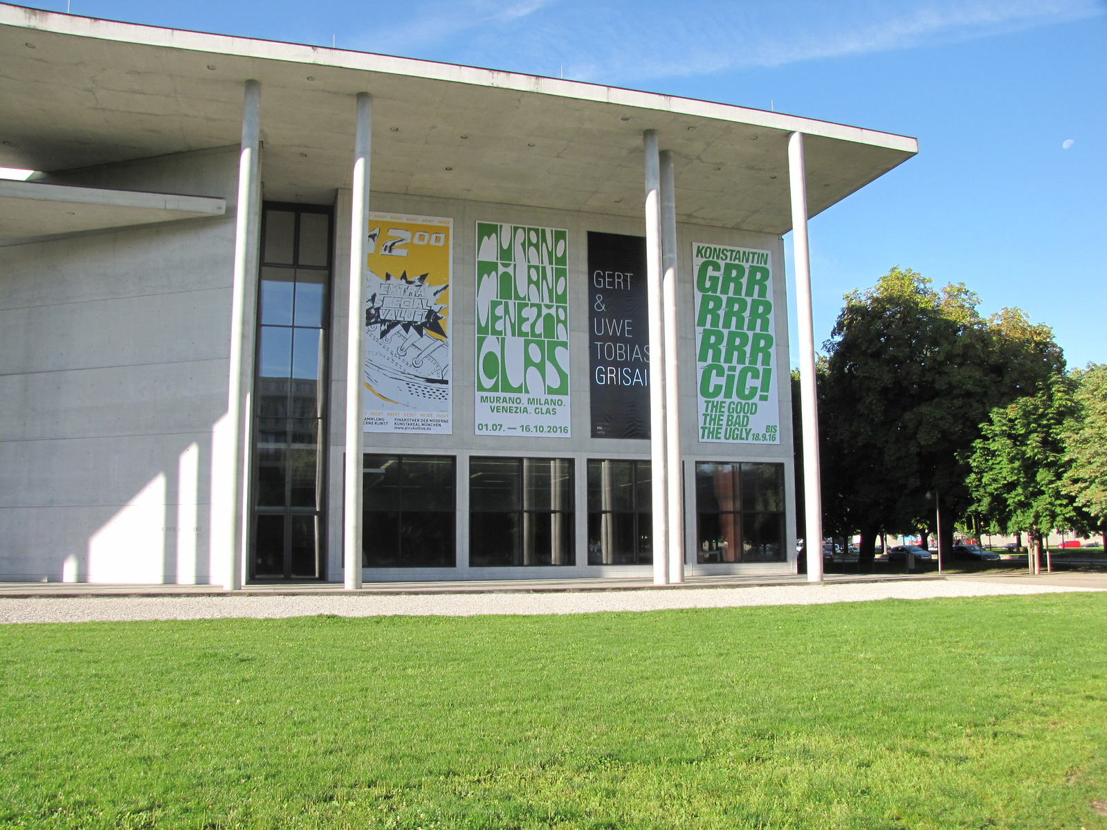 München, Múzeum negyed, Pinakothek der Moderne, SzG3