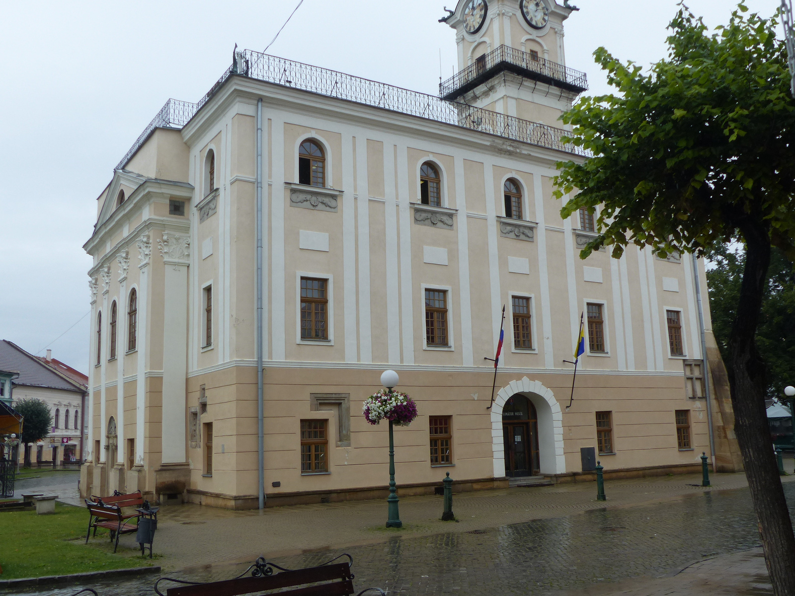 Kežmarok (Késmárk), a Városháza, SzG3