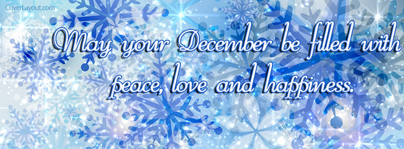 december peace love happiness