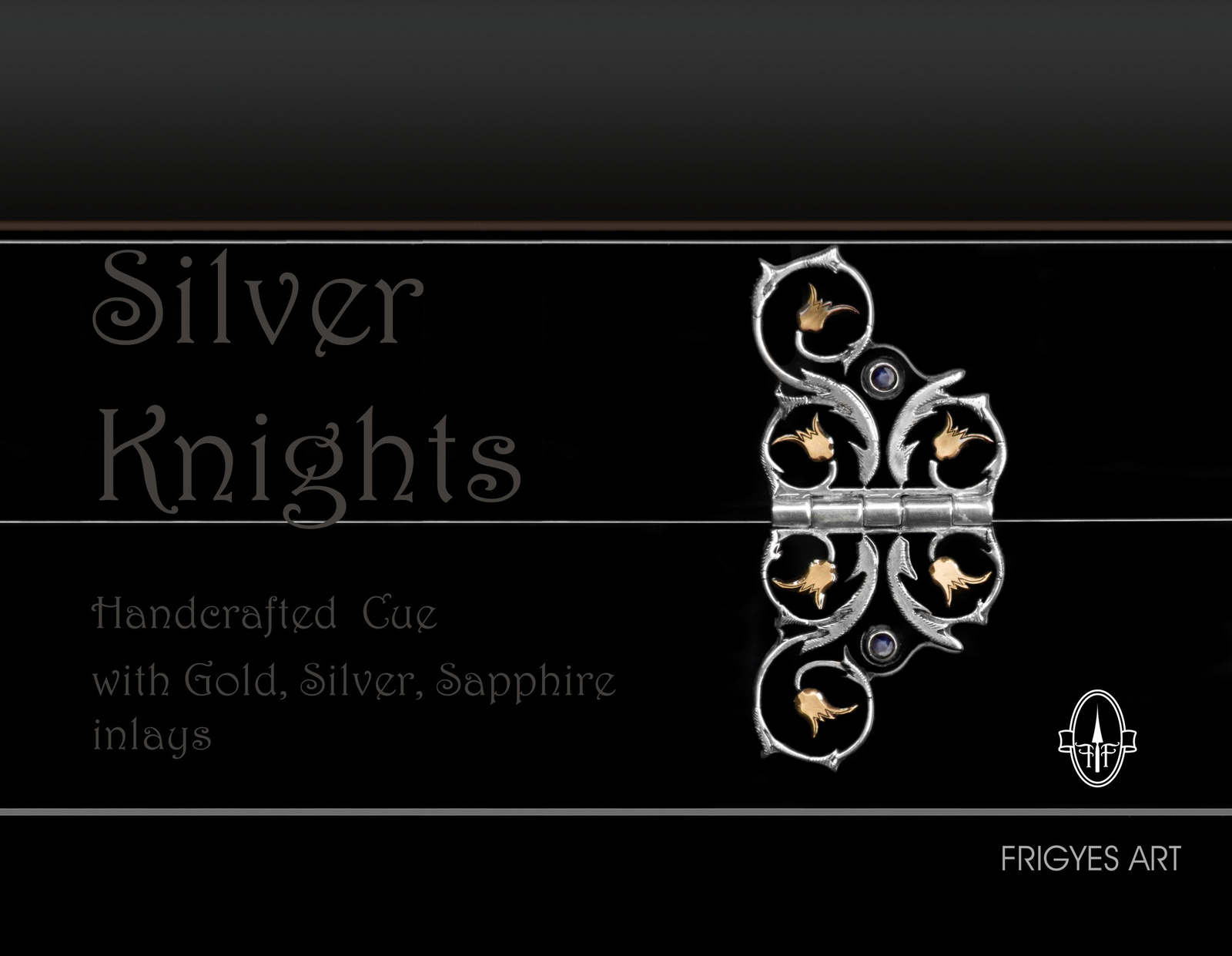 Silver Knights Billiard Cue 5