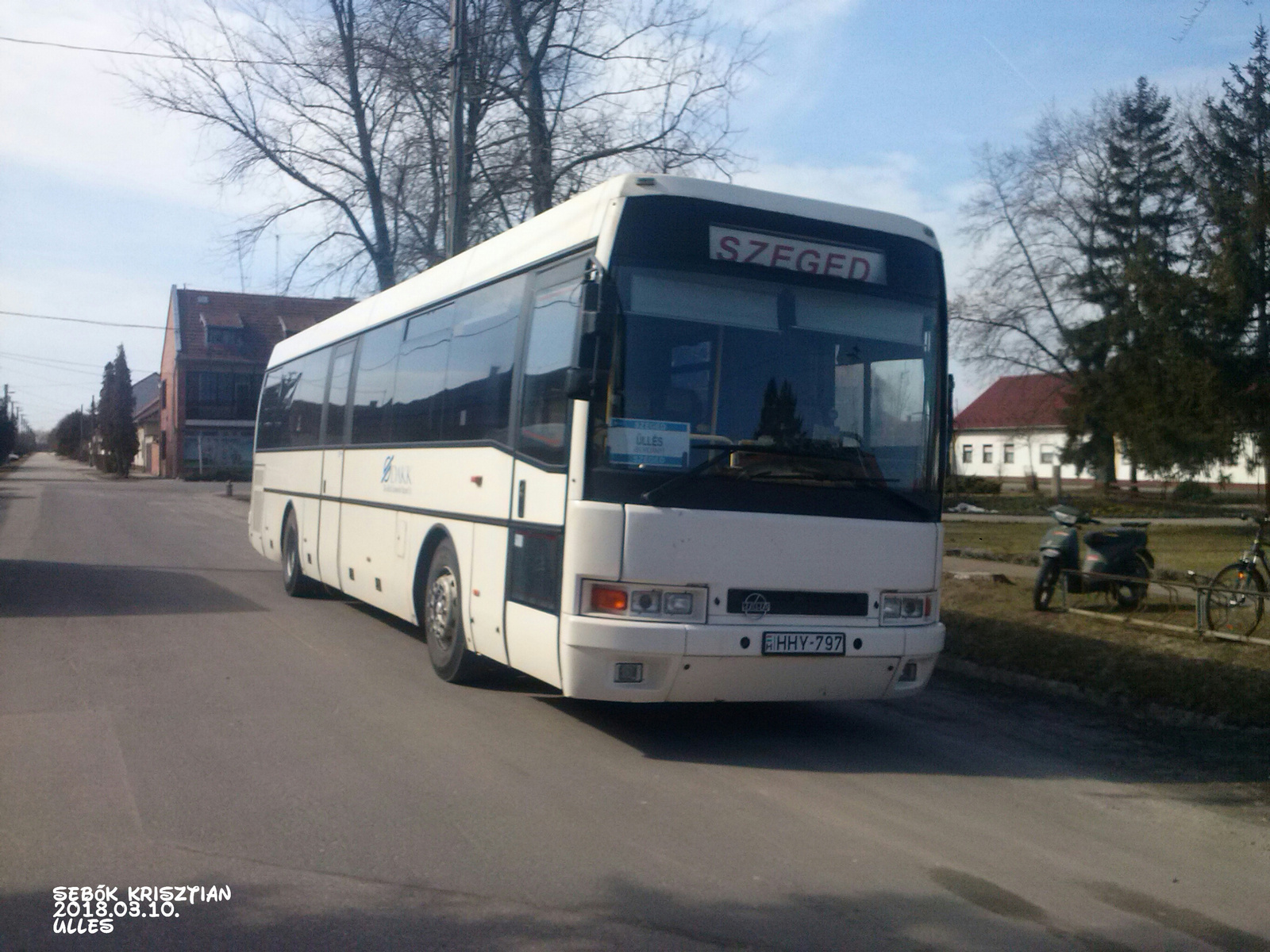 Ikarus E95 HHY-797 2018.03.10. Üllés Szabadsàg tér