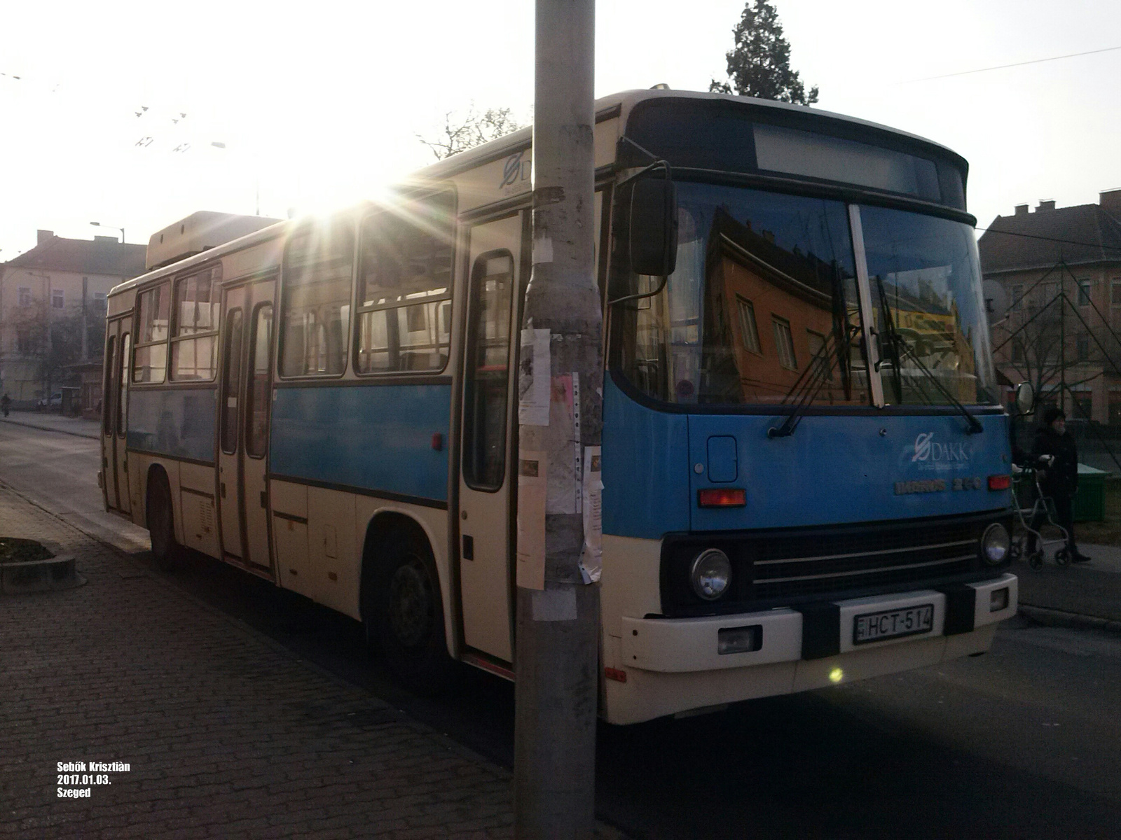 Ikarus 260 HCT-514 2017.01.03. Szeged