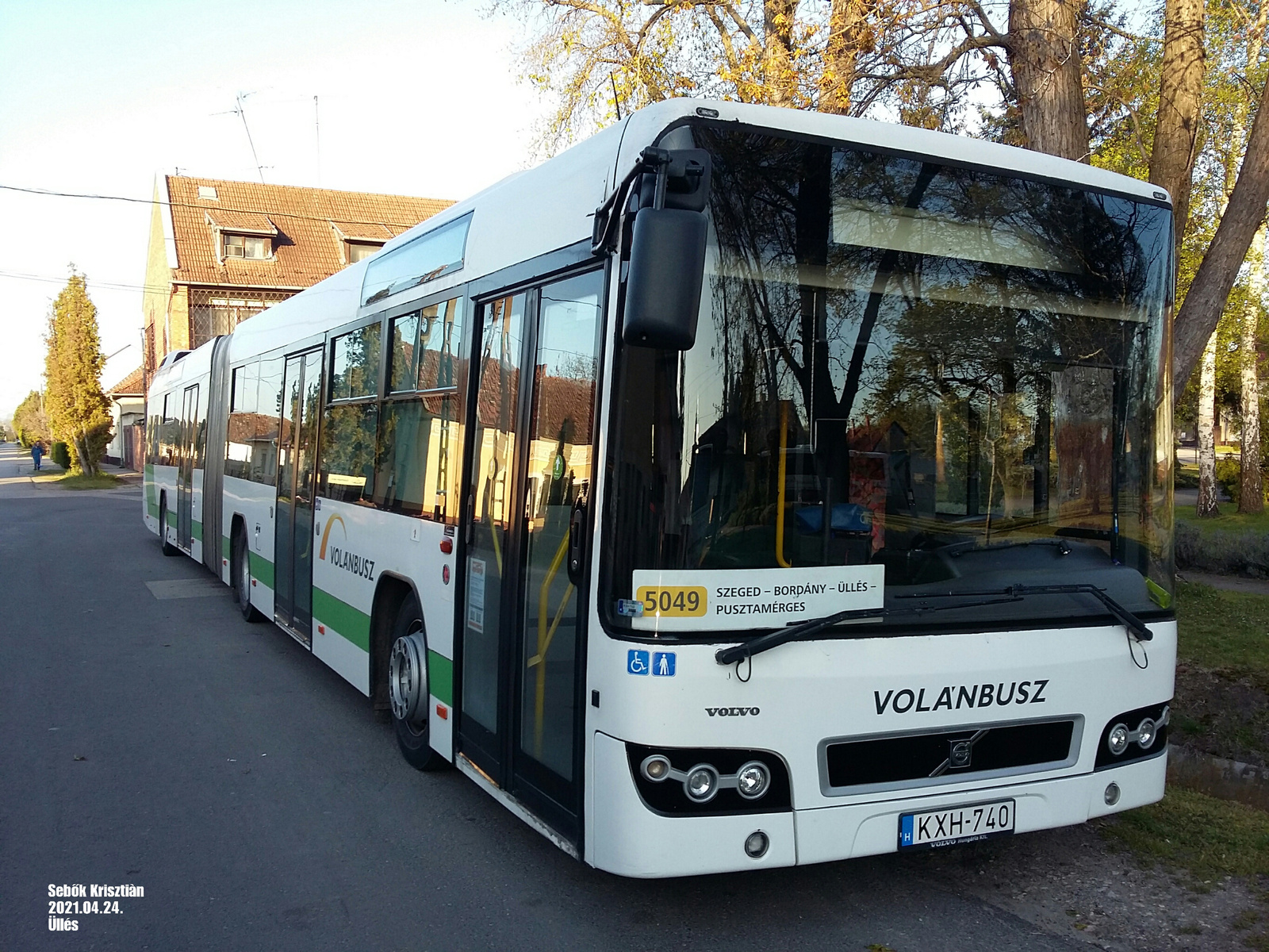 Fwd: Volvo 7700A KXH-740 2021.04.24. Üllés, Szabadsàg tér