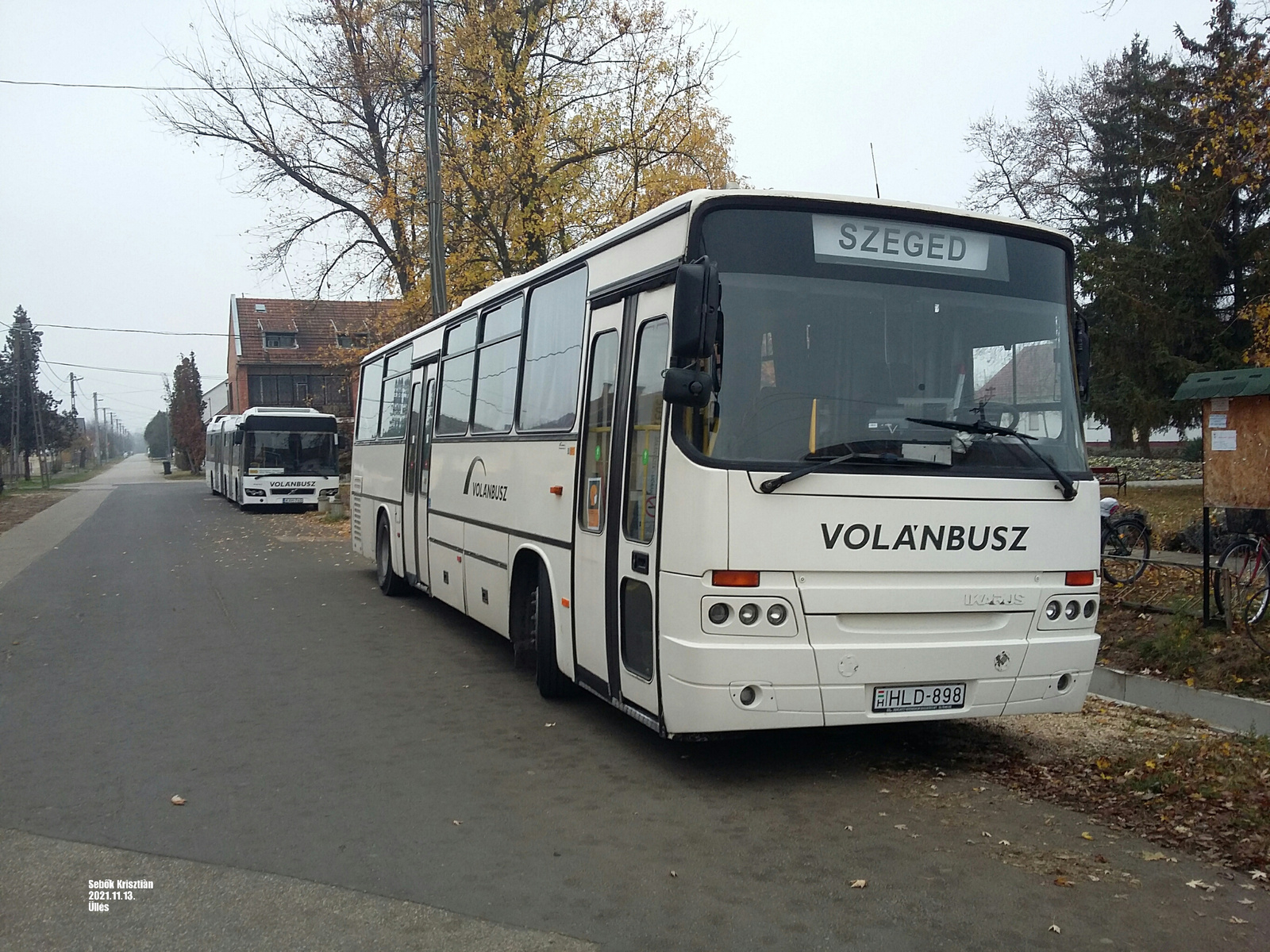 Ikarus C56 HLD-898 Sebők Krisztiàn 2021.11.13. Üllés Szabadsàg t