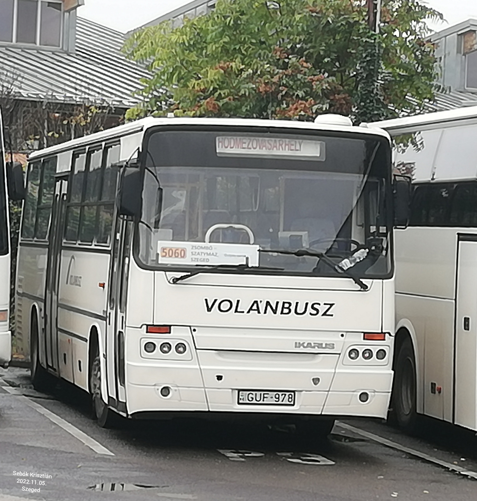 Ikarus C56 GUF-978 Szeged, Mars tér 2022.11.05.