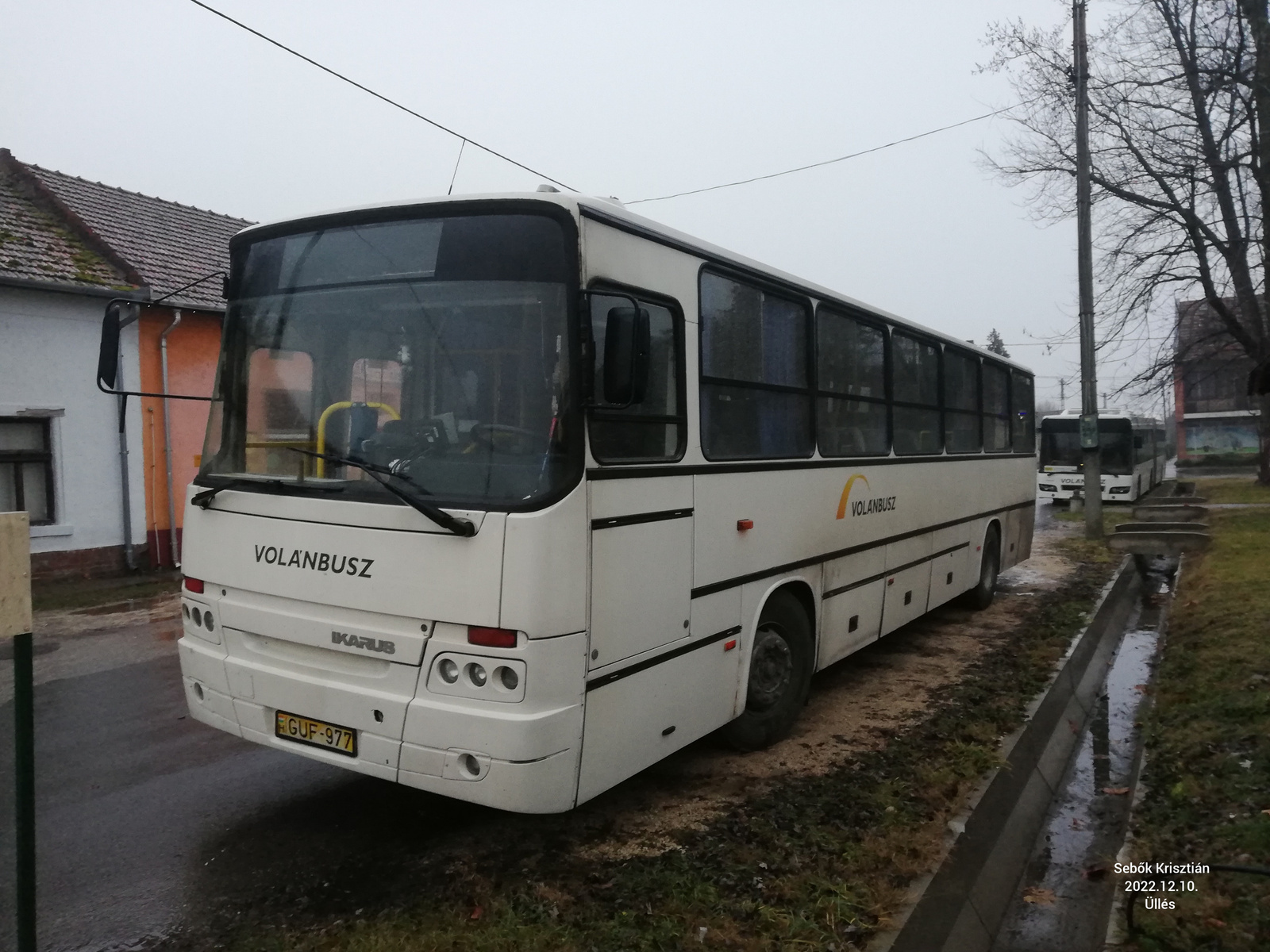 Ikarus C56 GUF-977 Üllés, Szabadság tér 2022.12.10.