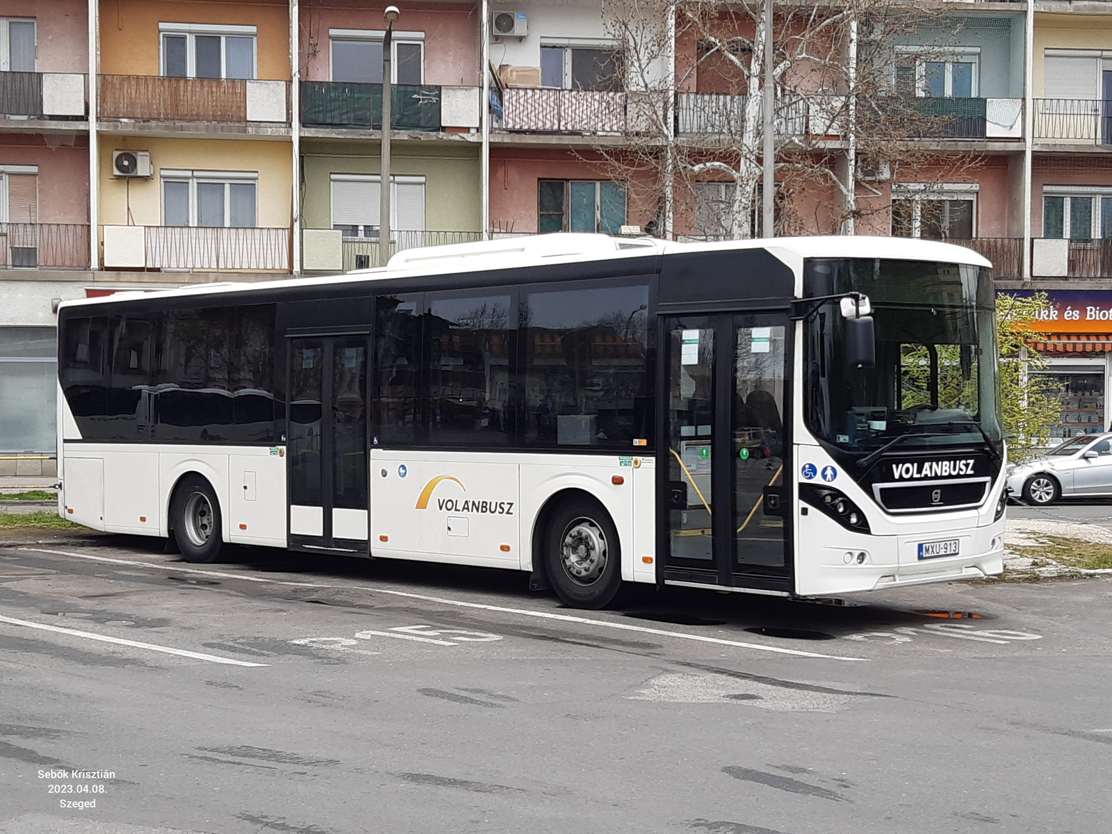 Volvo 8900 MXU-913 Szeged, Mars tér 2023.04.08.