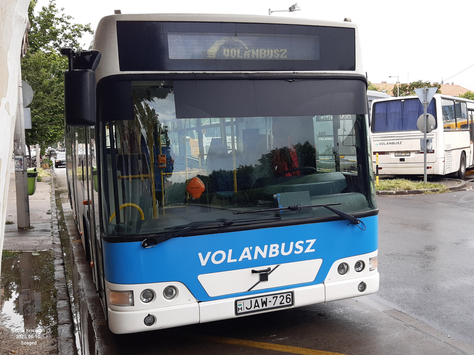 Volvo 7000 JAW-726 Szeged, Mars tér 2023.06.10.