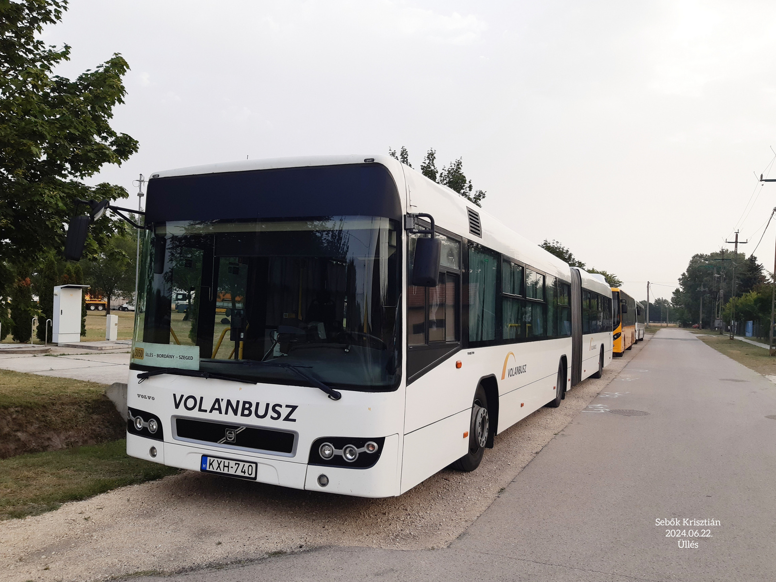 KXH-740 AA LC-835 FLN-325 Üllés, Vásár tér 2024.06.22.