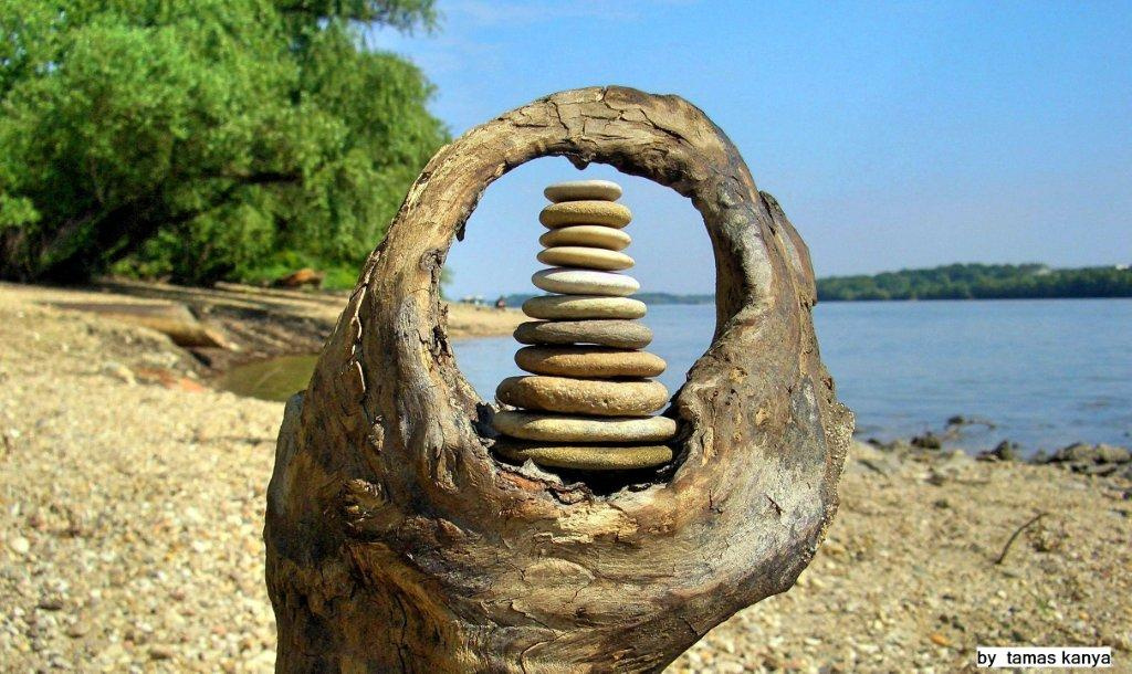 Stone balance in hungary by tamas kanya