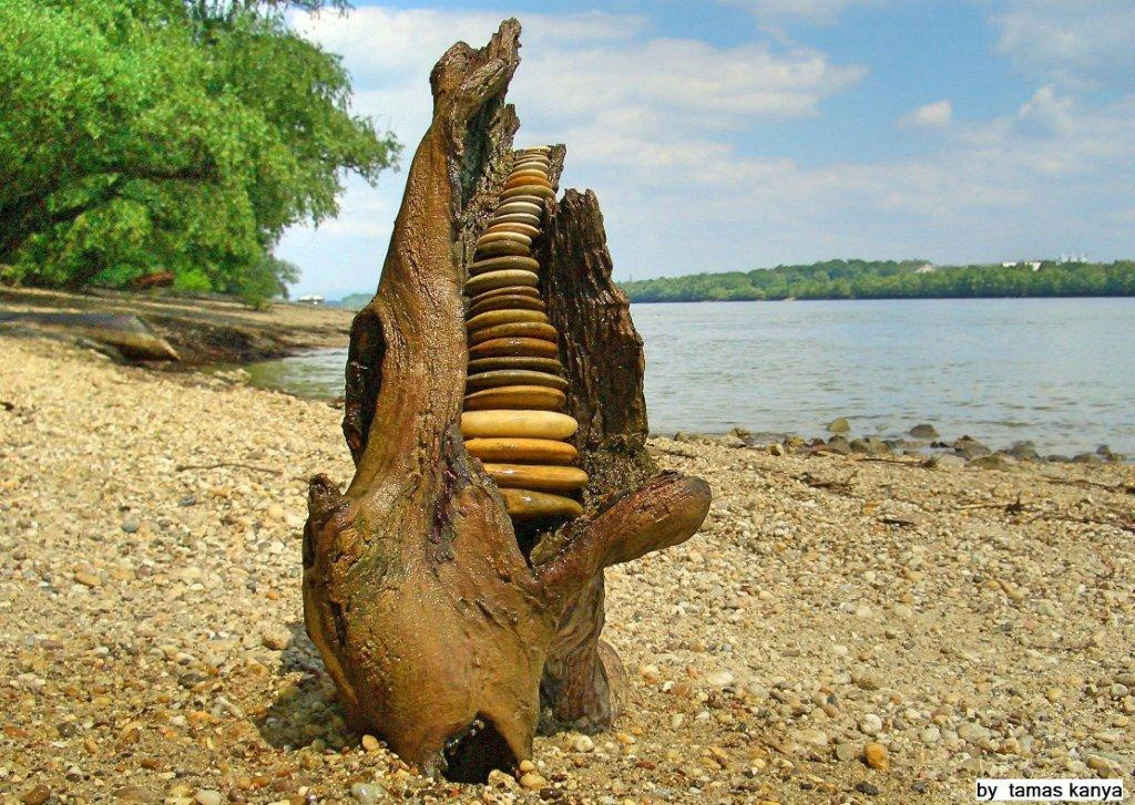 stone balance in hungary by tamas kanya