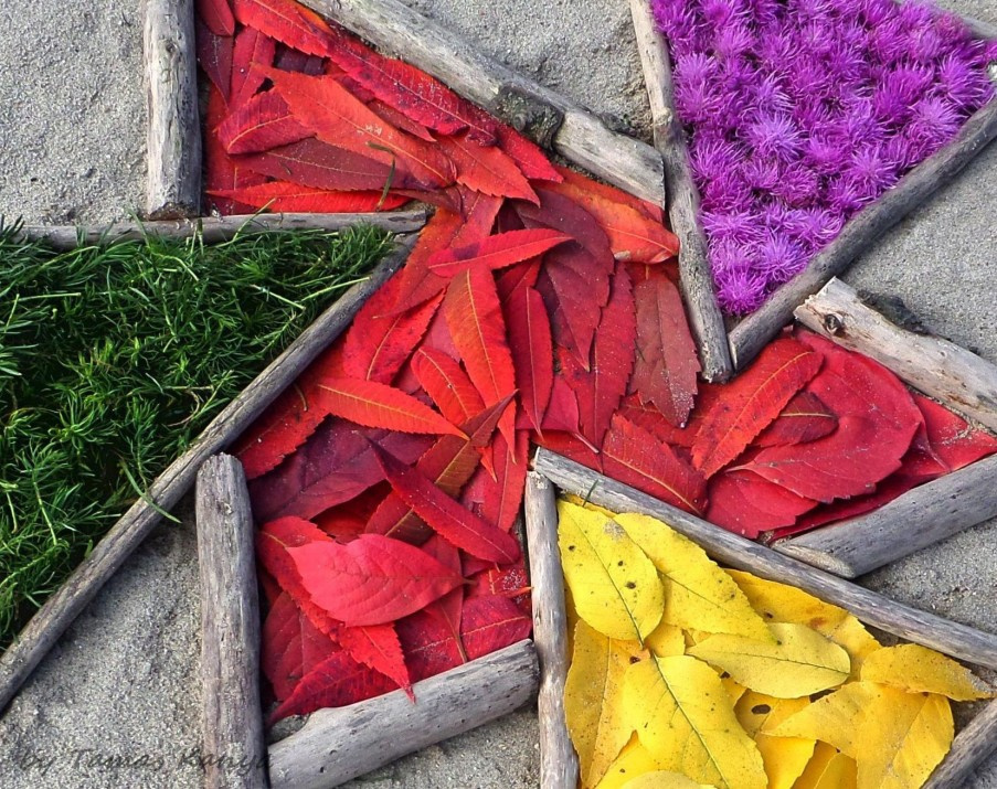 Land art from Hungary by tamas kanya