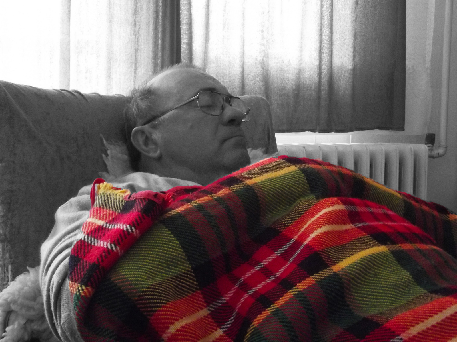 Nagyapó elaludt