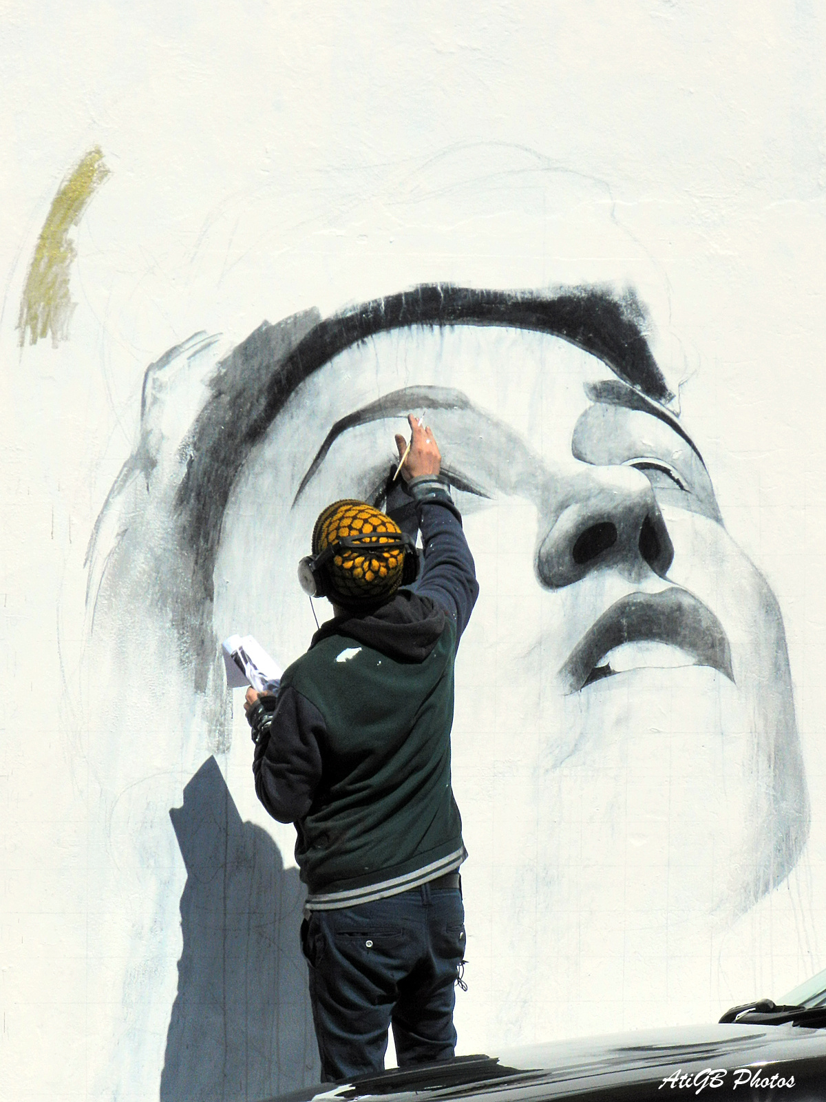 Graffiti: Munkában a művész