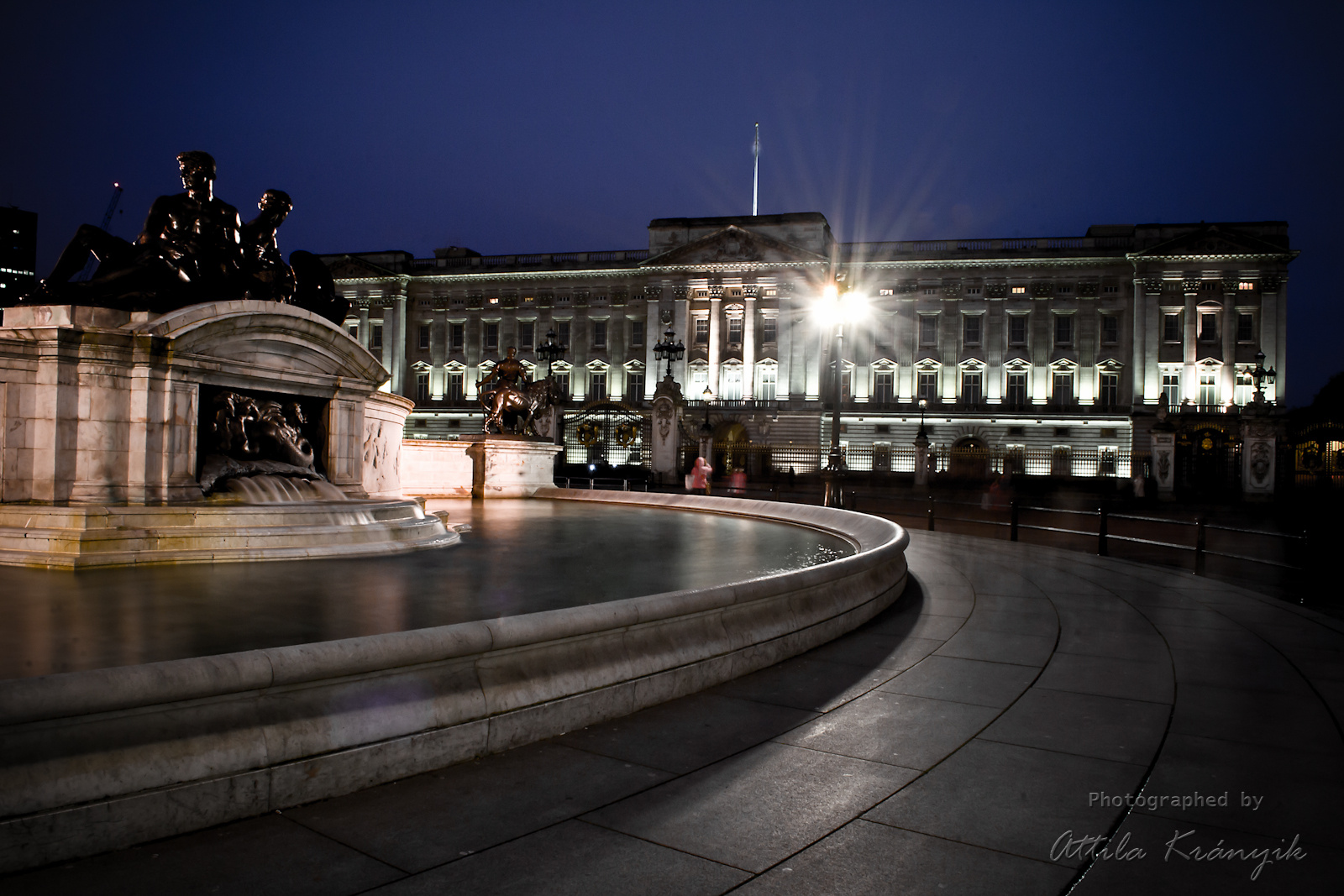 Éjjeli séta Londonban - Buckingham palota 3