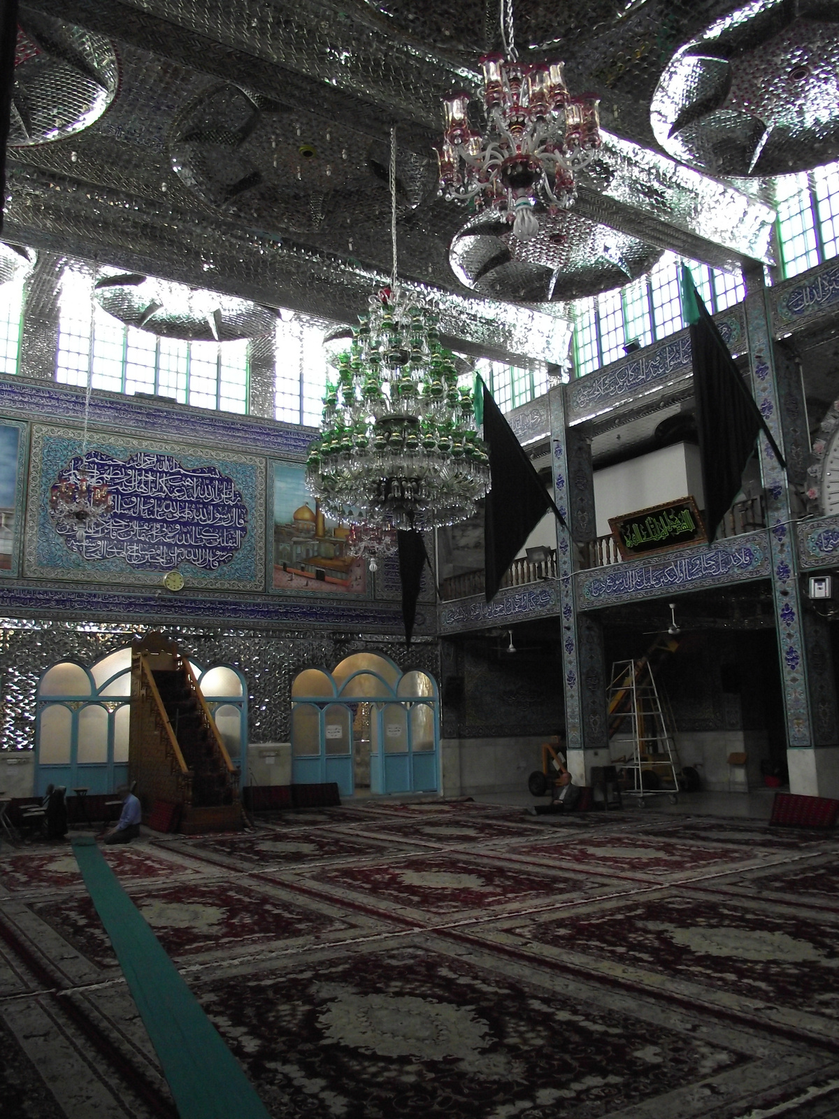 Teherán - A Karbalaye-mecset belülről