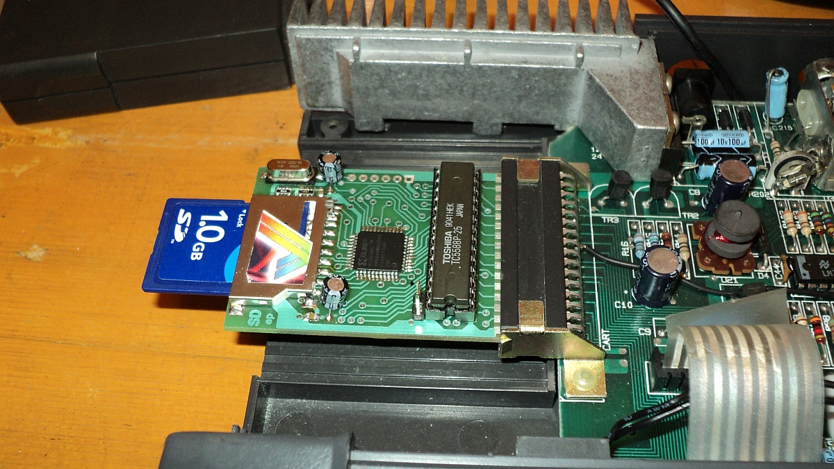 08 SD interface in cartridge port