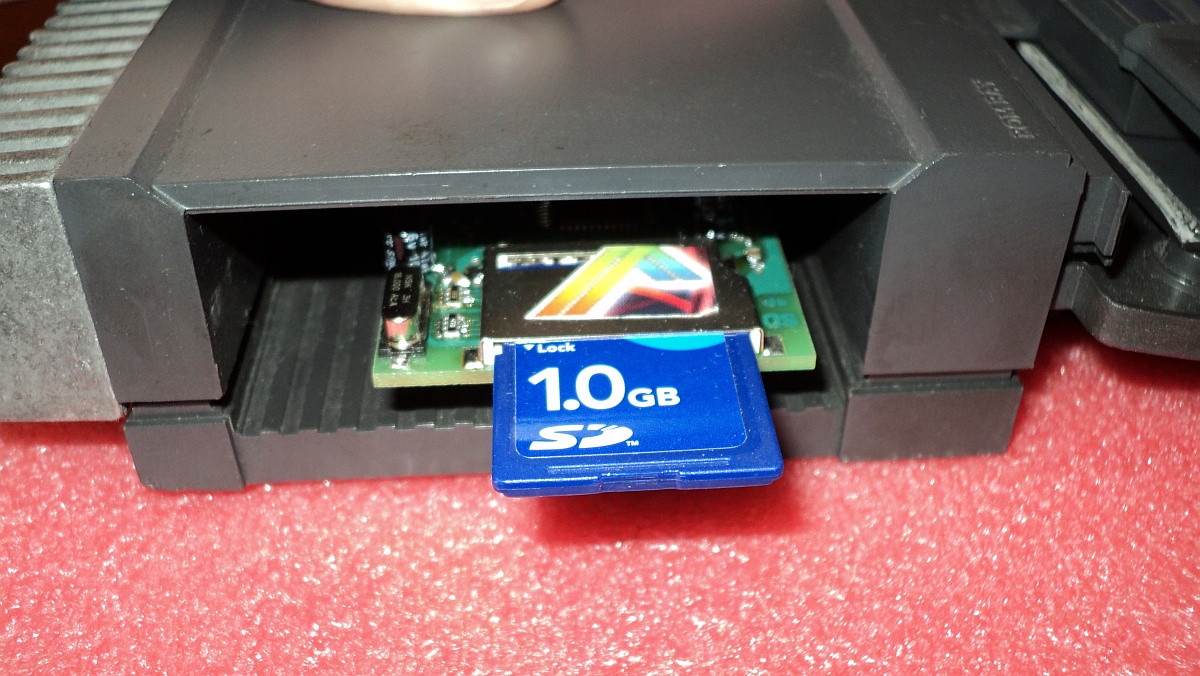 09 SD interface in cartridge port