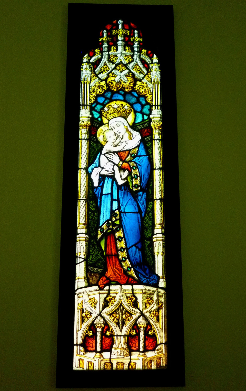 Mária a gyermek jézussal 1895-96.