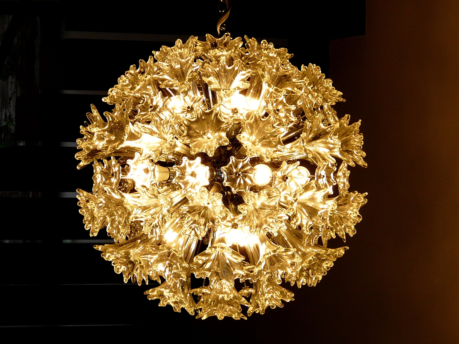 Muranoi üveg lámpa