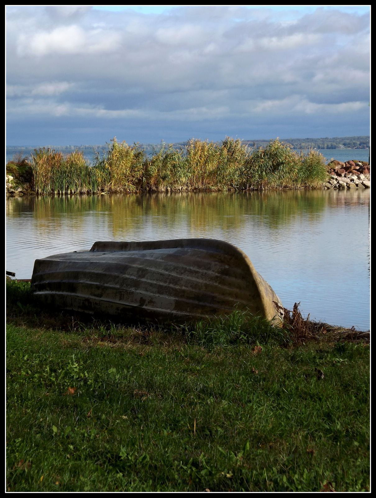 Csónak parkoló állásban