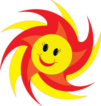 Free Clipart Picture of a Happy Star