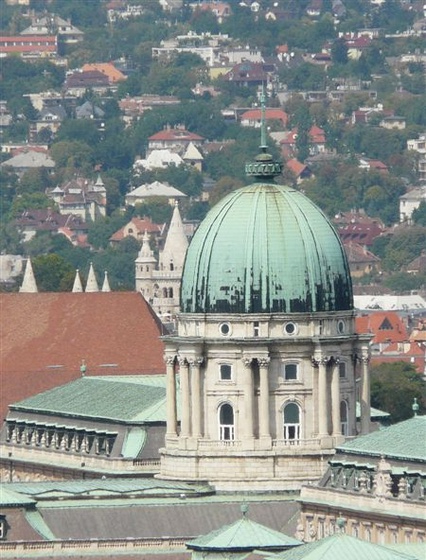 A budavári galéria kupolája