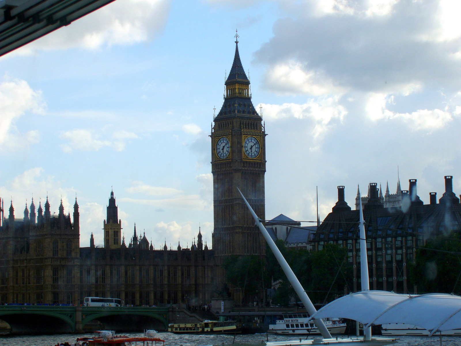 Big Ben a London Eye-ról