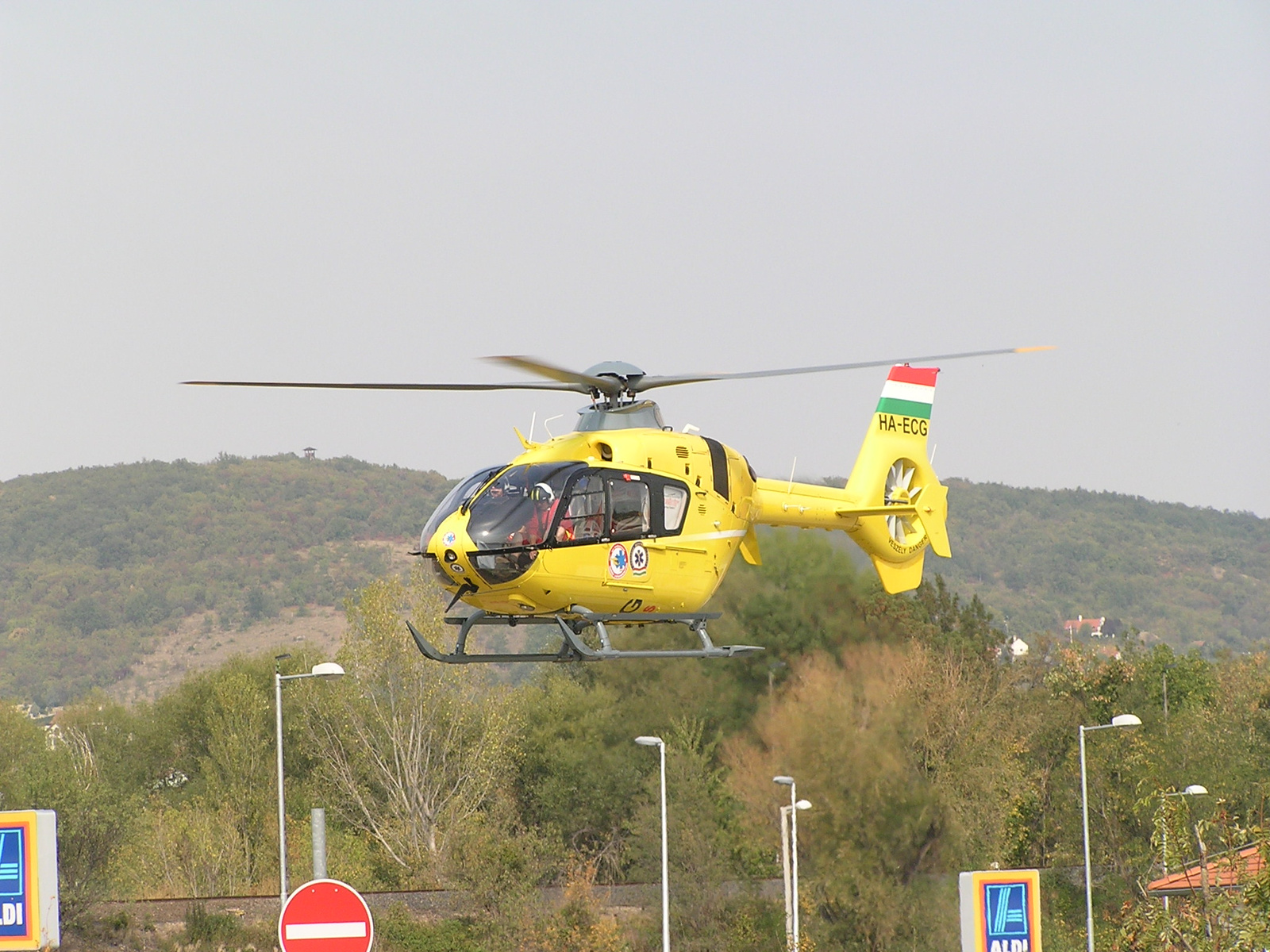 Eurocopter EC-135 (HA-ECG) - Balatonfüred