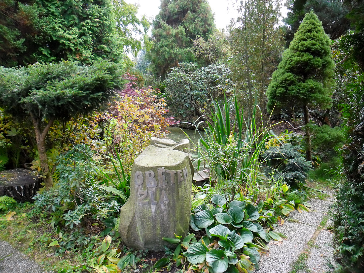 Plzen - Meditační zahrada