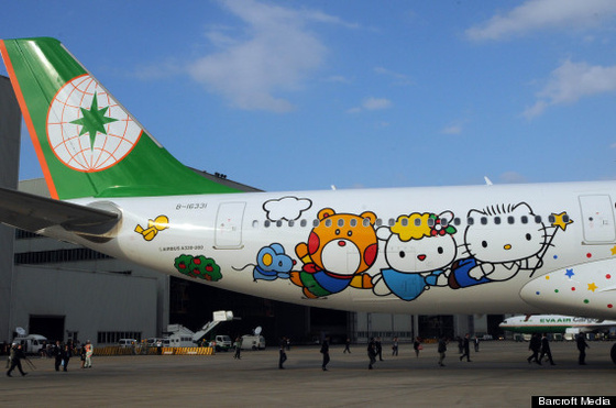 Hello Kitty-themed Aircraft