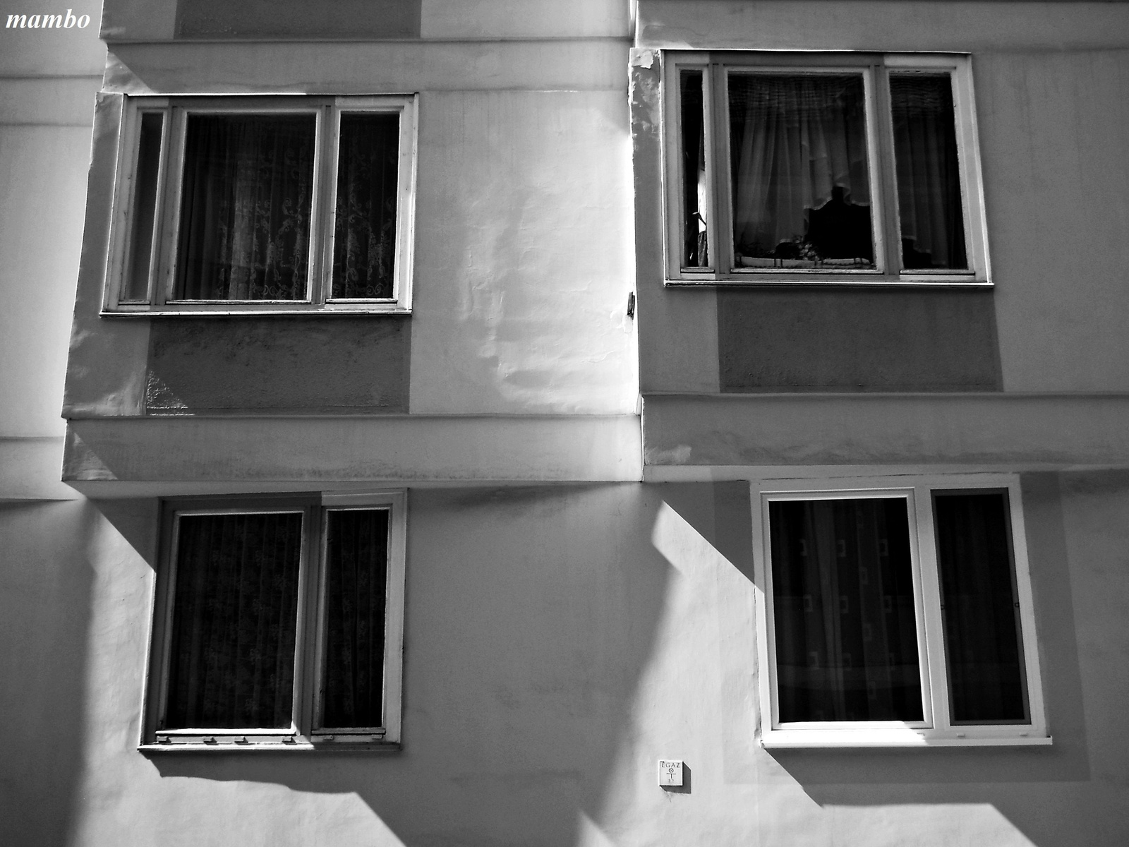Ablakok.Szent György utca.
