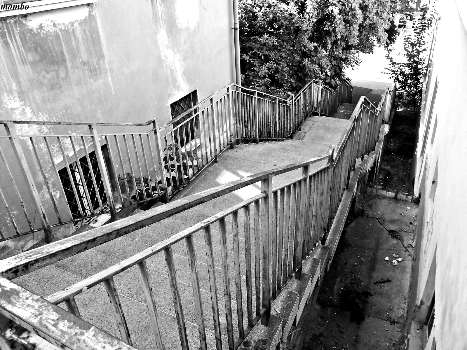 Lépcső,Sas tér-Fövényverem utca között.