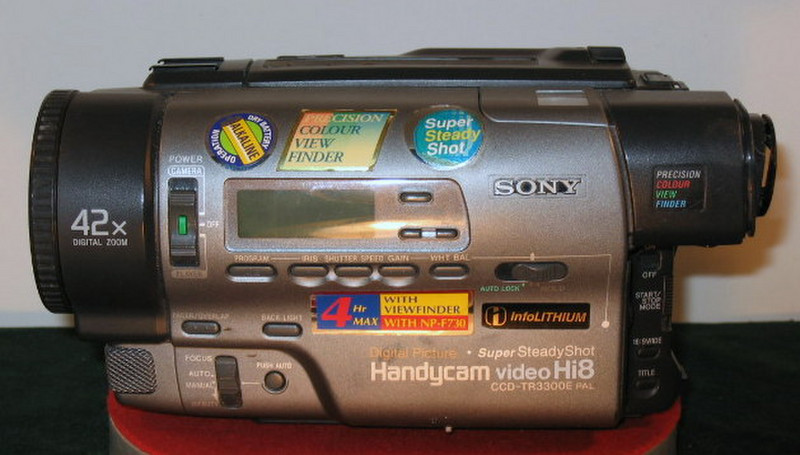 SONY Handycam video HI8