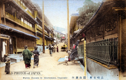 nagasaki prostinegyed 1910
