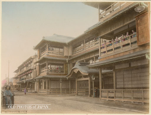 tokio piroslámpás negyed 1890