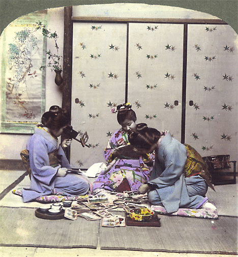 t.eami-sztereofényképet néző gésák1885-1910