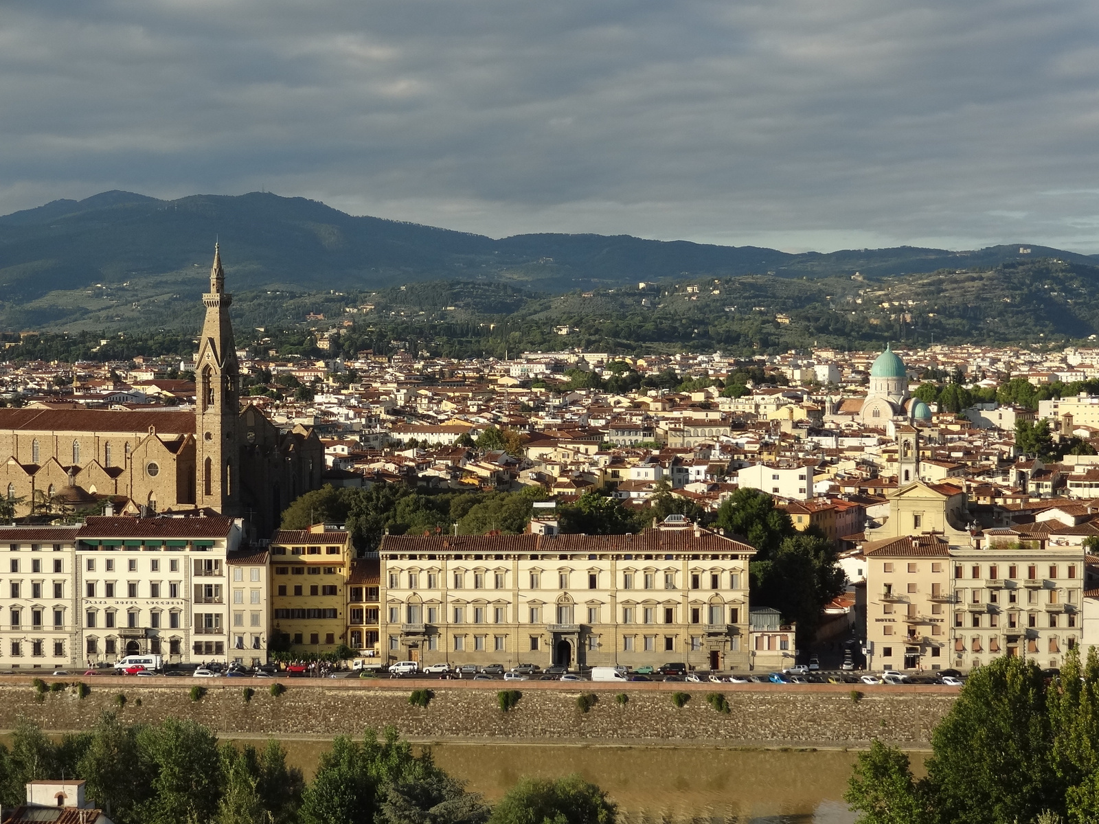 Firenze látképe a Michelangelo kilátótól