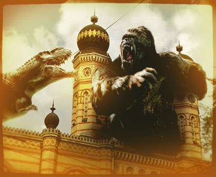 King Kong a Dohány utcai Zsinagógán (2012)