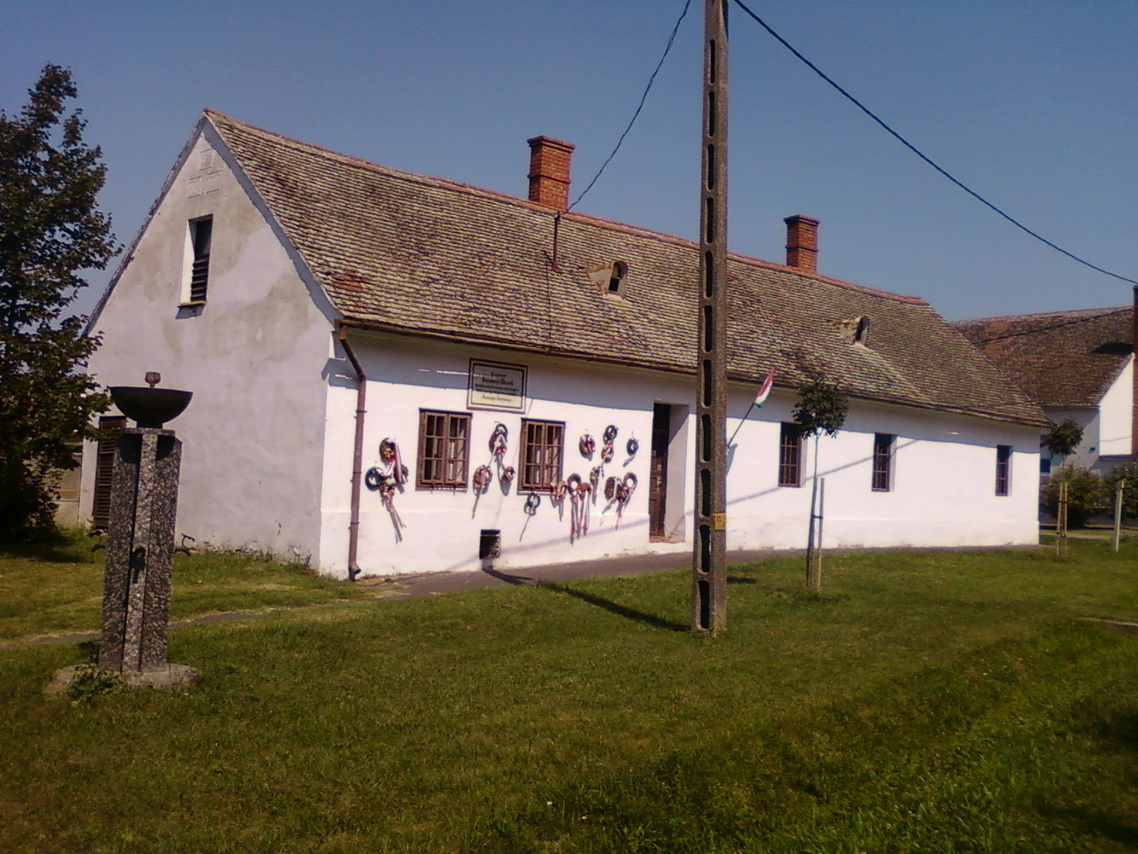 Fotó6142 Egyházashetye, Berzsenyi Dániel Emlékház - Épült 1750 k